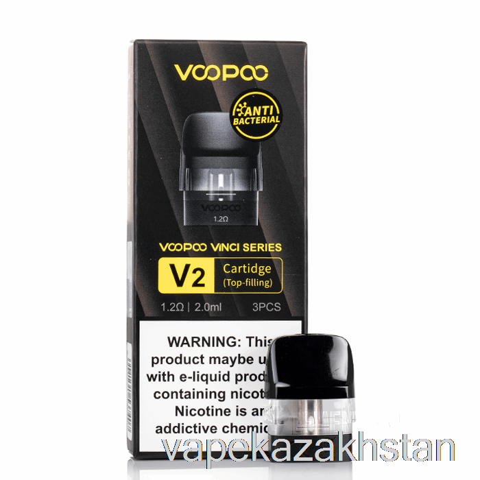 Vape Disposable VOOPOO VINCI POD Replacement Pods 1.2ohm Vinci V2 Cartridge